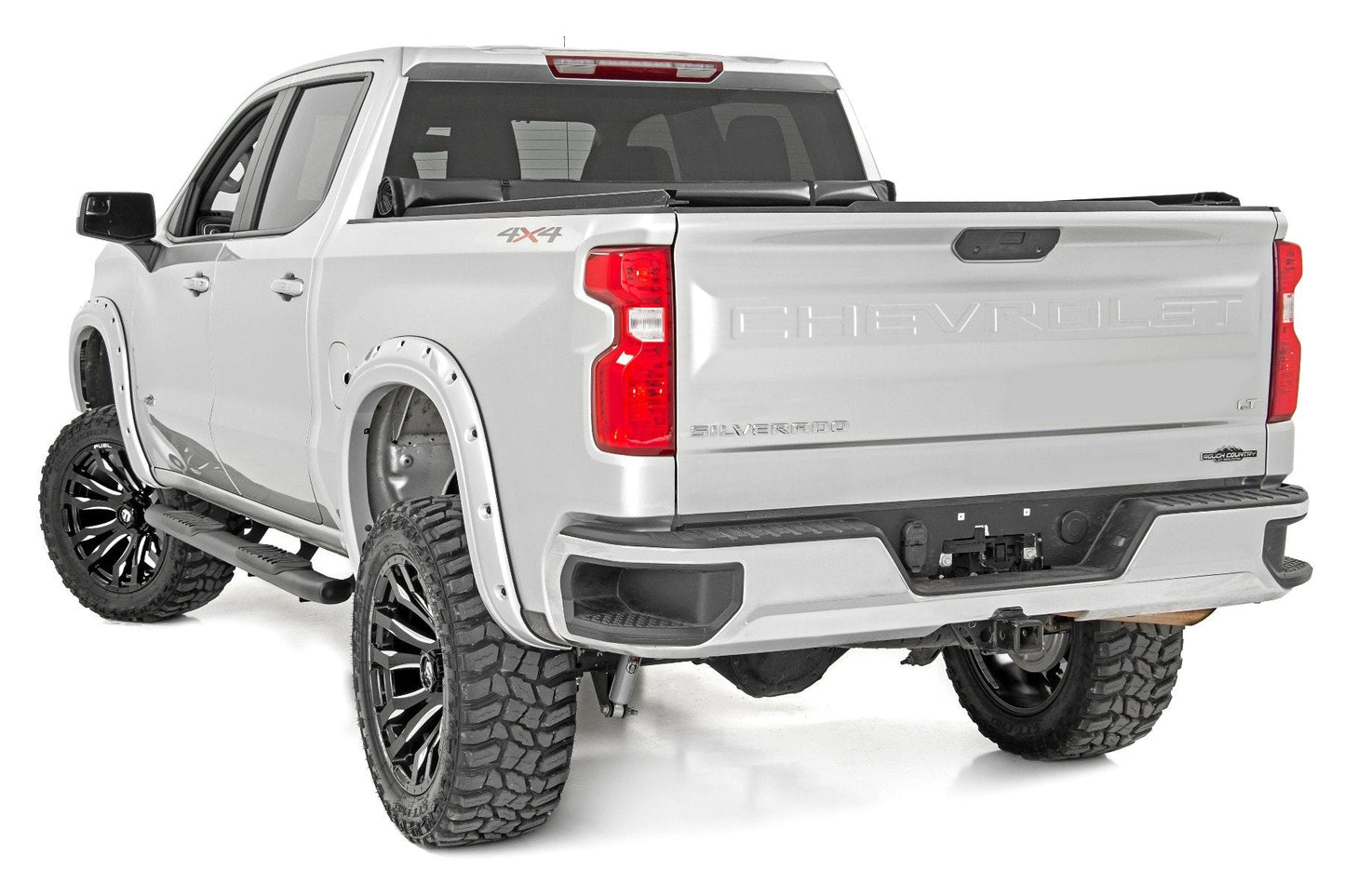 Rough Country 21002 Oval Nerf Step | Crew Cab | Chevy/GMC 1500/2500HD/3500HD (19-26 & Refresh)