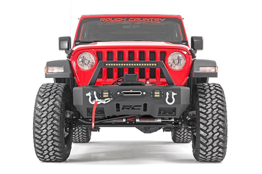 Rough Country 87304 N3 Steering Stabilizer | Dual | 2.5-8 Inch Lift | Jeep Gladiator JT/Wrangler JL (18-25)