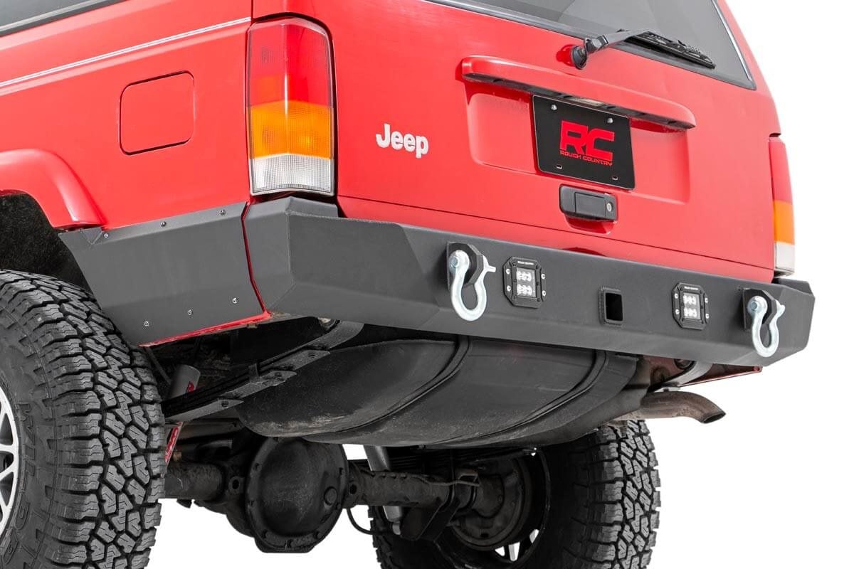 Rough Country 110504 Rear Bumper | Jeep Cherokee XJ 2WD/4WD (1984-2001)