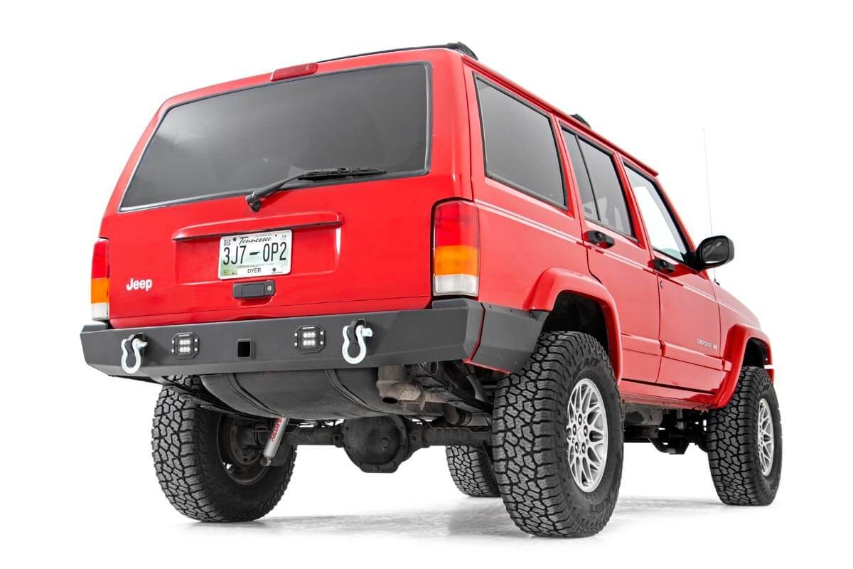 Rough Country 10571 Quarter Panel Armor | Rear | Factory Flare | Jeep Cherokee XJ 2WD/4WD (97-01)