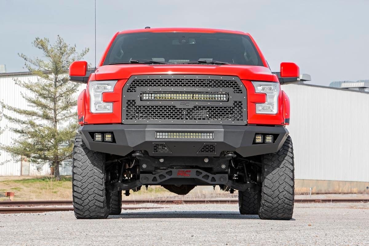 Rough Country 10770 Front Bumper | Ford F-150 2WD/4WD (2015-2017)
