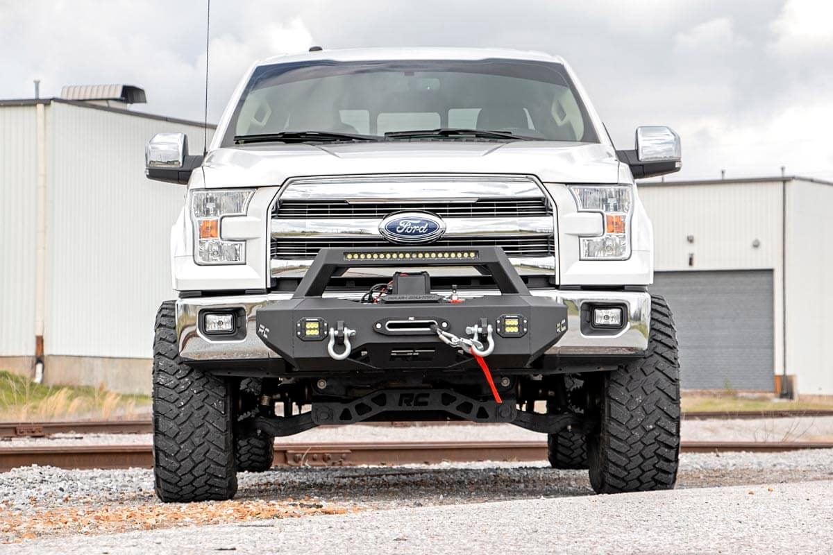 Rough Country 10762 EXO Winch Mount Kit | Ford F-150 2WD/4WD (2009-2025)
