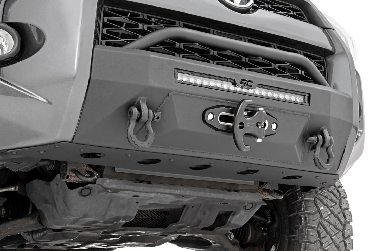 Rough Country 10743A Front Bumper | Hybrid | Toyota 4Runner 2WD/4WD (2014-2024)