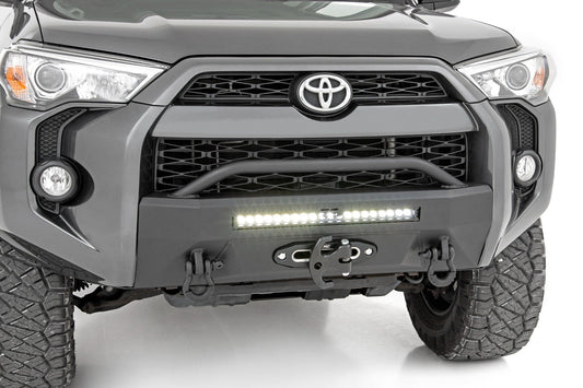 Rough Country 10744 Front Bumper | Hybrid | 20" Blk LED | Toyota 4Runner 2WD/4WD (2014-2024)