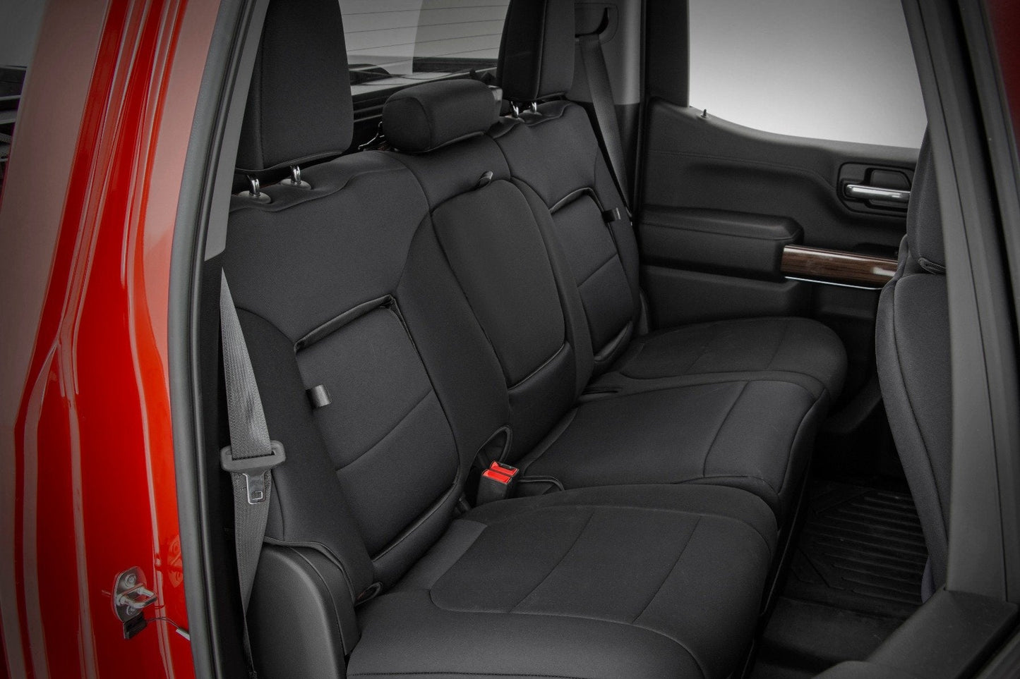 Rough Country 91039 Seat Covers | FR 40/20/40 | RR 60/40 | Chevy/GMC Sierra 1500 (19-26)/Silverado 1500 (19-26)