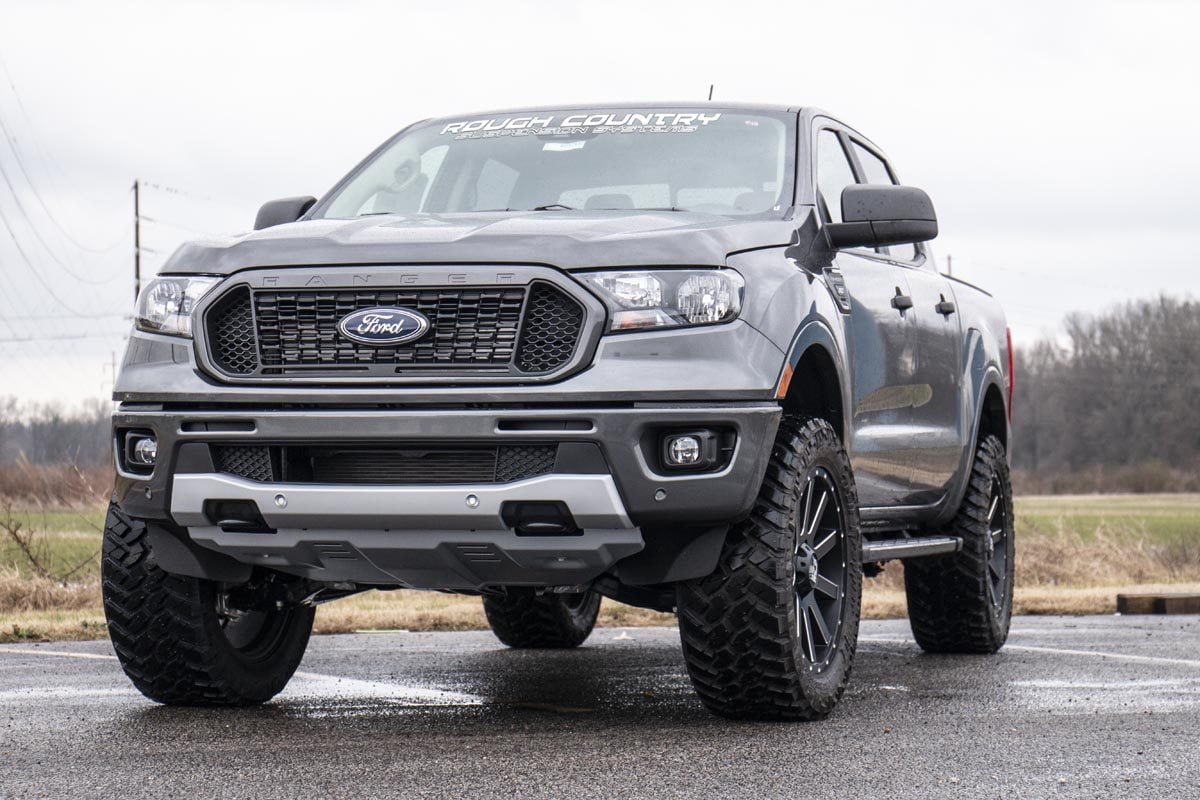Rough Country 50100 2.5 Inch Leveling Kit | Ford Ranger 2WD/4WD (2019-2024)