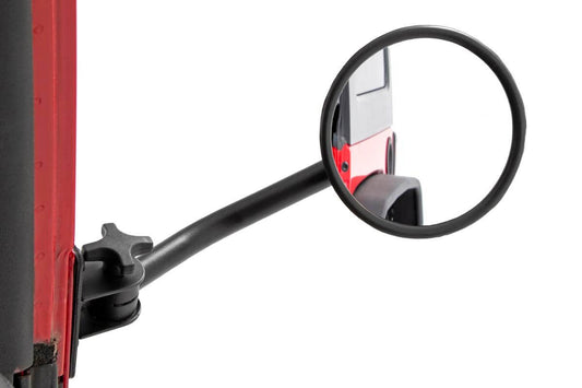 Rough Country 10519A Round Trail Mirror | Jeep Wrangler JK/Wrangler Unlimited (2007-2018)