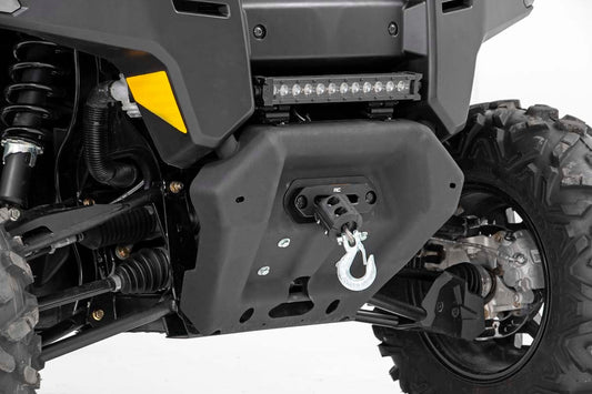 Rough Country 92071 Winch Plate | RS4500S | Can-Am Defender MAX HD10