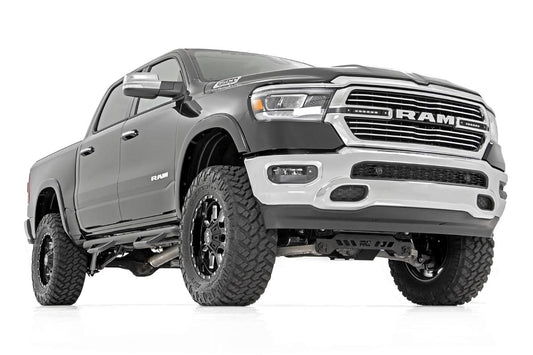 Rough Country 70783 Dual 6in LED Grille Kit | Black Slimline | Ram 1500 2WD/4WD (2019-2024)