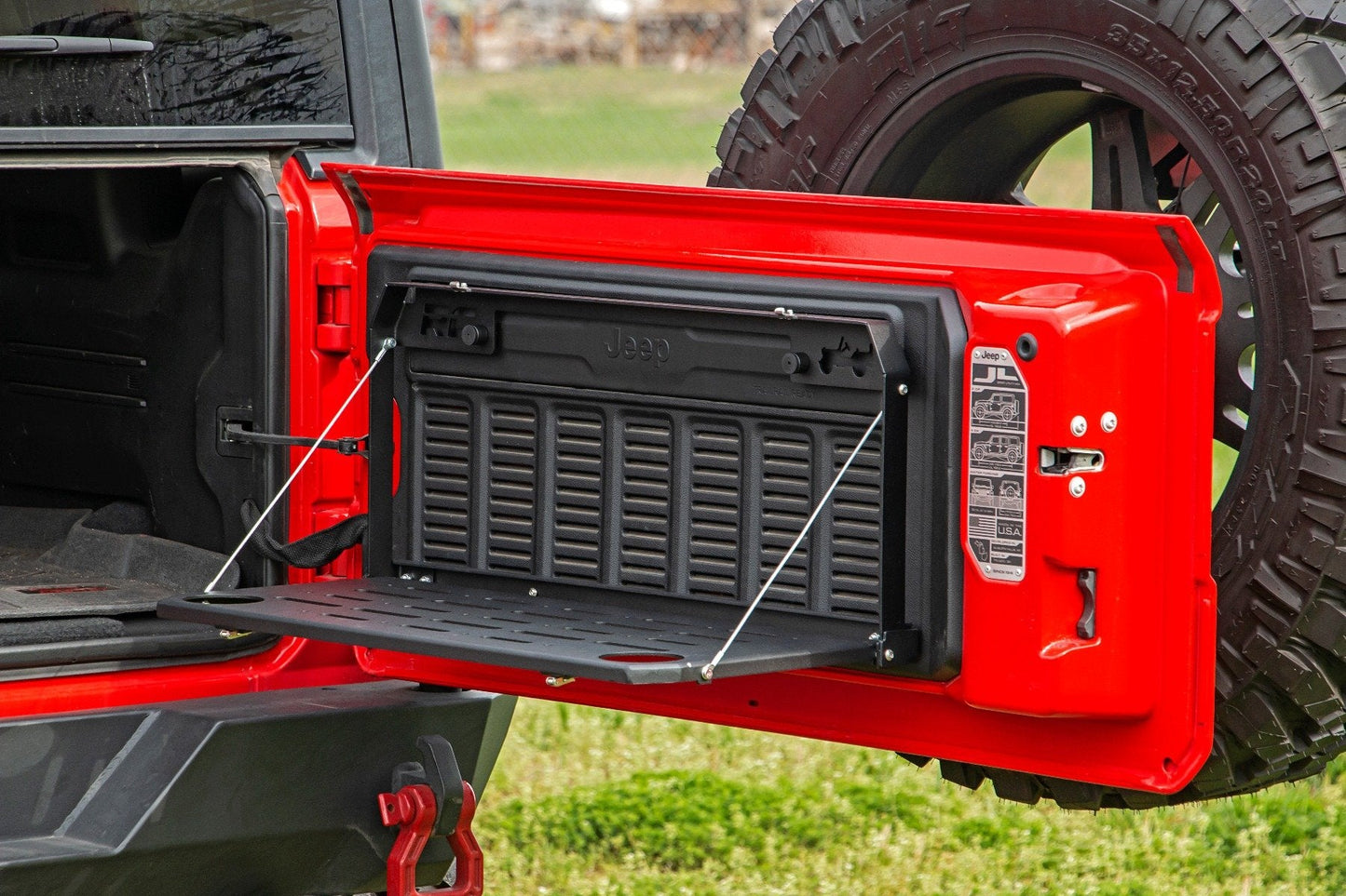 Rough Country 10625 Tailgate Table | Jeep Wrangler JL (18-25)/Wrangler Unlimited (18-25)