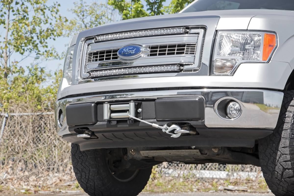 Rough Country 1010 Hidden Winch Mounting Plate | Ford F-150 2WD/4WD (2009-2014)