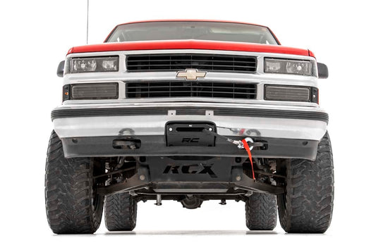 Rough Country 11008 Hidden Winch Mounting Plate | Chevy C1500/K1500 Truck & SUV 4WD (1988-1999)