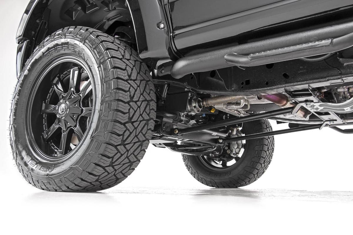 Rough Country 1557BOX6 Kicker Bar Kit | 4-6 Inch Lift | Ford F-150 4WD (2015-2020)