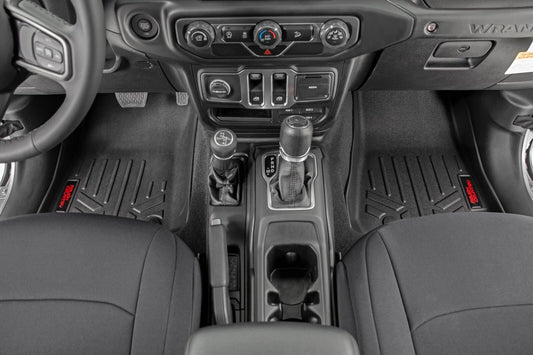 Rough Country M-6150_B Floor Mats | FR | Jeep Gladiator JT 4WD (2020-2025)