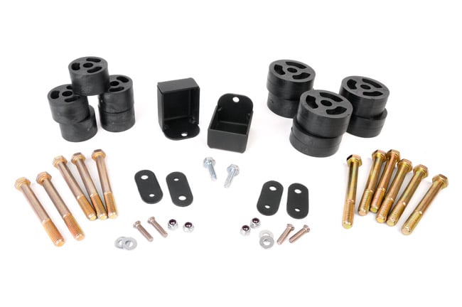 Rough Country RC608 1.25 Inch Body Lift Kit | Jeep Wrangler YJ 4WD (1987-1995)