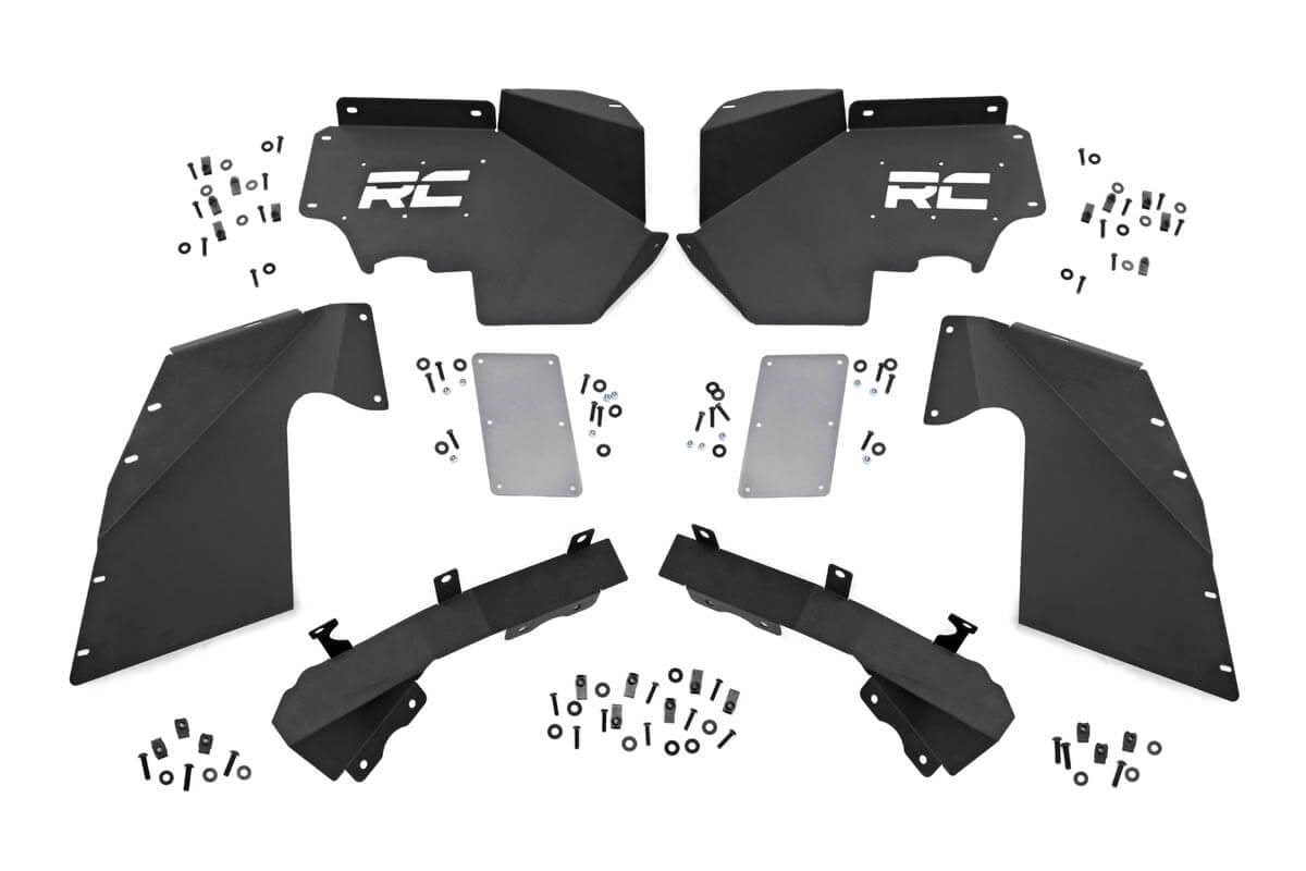 Rough Country 1195V Inner Fenders | Front | Vertex | Jeep Wrangler JK/Wrangler Unlimited (07-18)