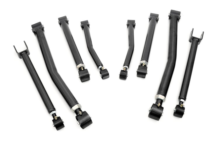 Rough Country 11300 X-Flex Control Arms | Complete Set | Jeep Wrangler JK/Wrangler Unlimited (07-18)