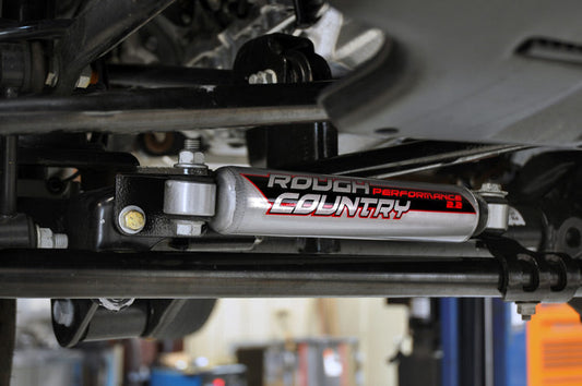 Rough Country 1108 Steering Stabilizer Relocation Bracket | Jeep Wrangler JK/Wrangler Unlimited (07-18)