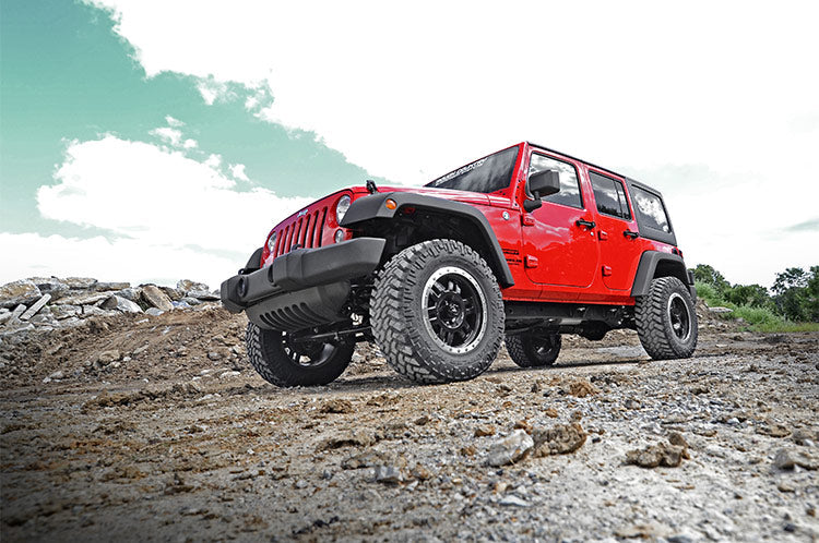 Rough Country 656 2.5 Inch Lift Kit | Spacers | Jeep Wrangler JK/Wrangler Unlimited (2007-2018)