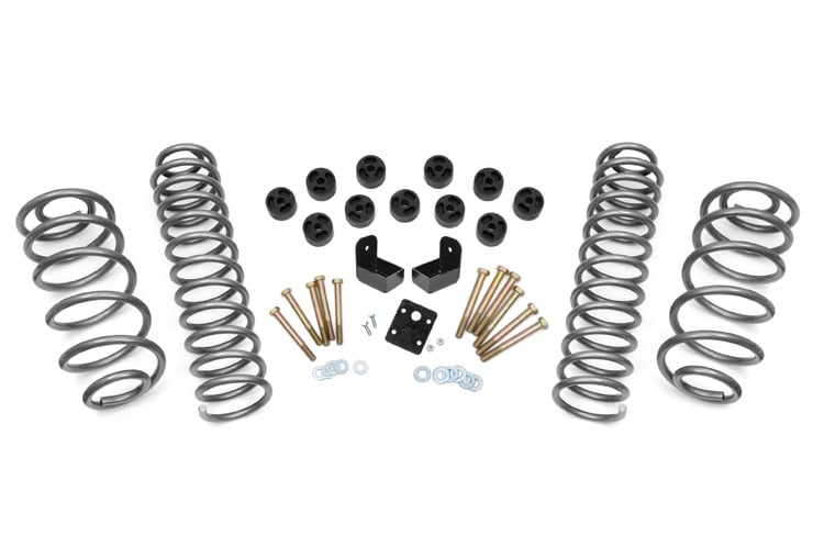 Rough Country 647 3.75 Inch Lift Kit | Combo | 6 Cyl | Jeep Wrangler TJ (97-06)/Wrangler Unlimited (04-06)