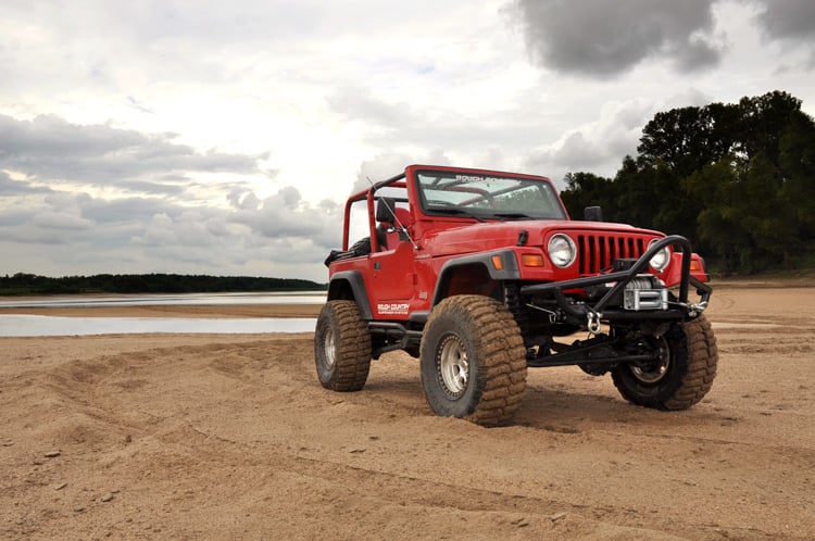 Rough Country 65970 6 Inch Lift Kit | Long Arm | V2 | Jeep Wrangler TJ 4WD (1997-2006)