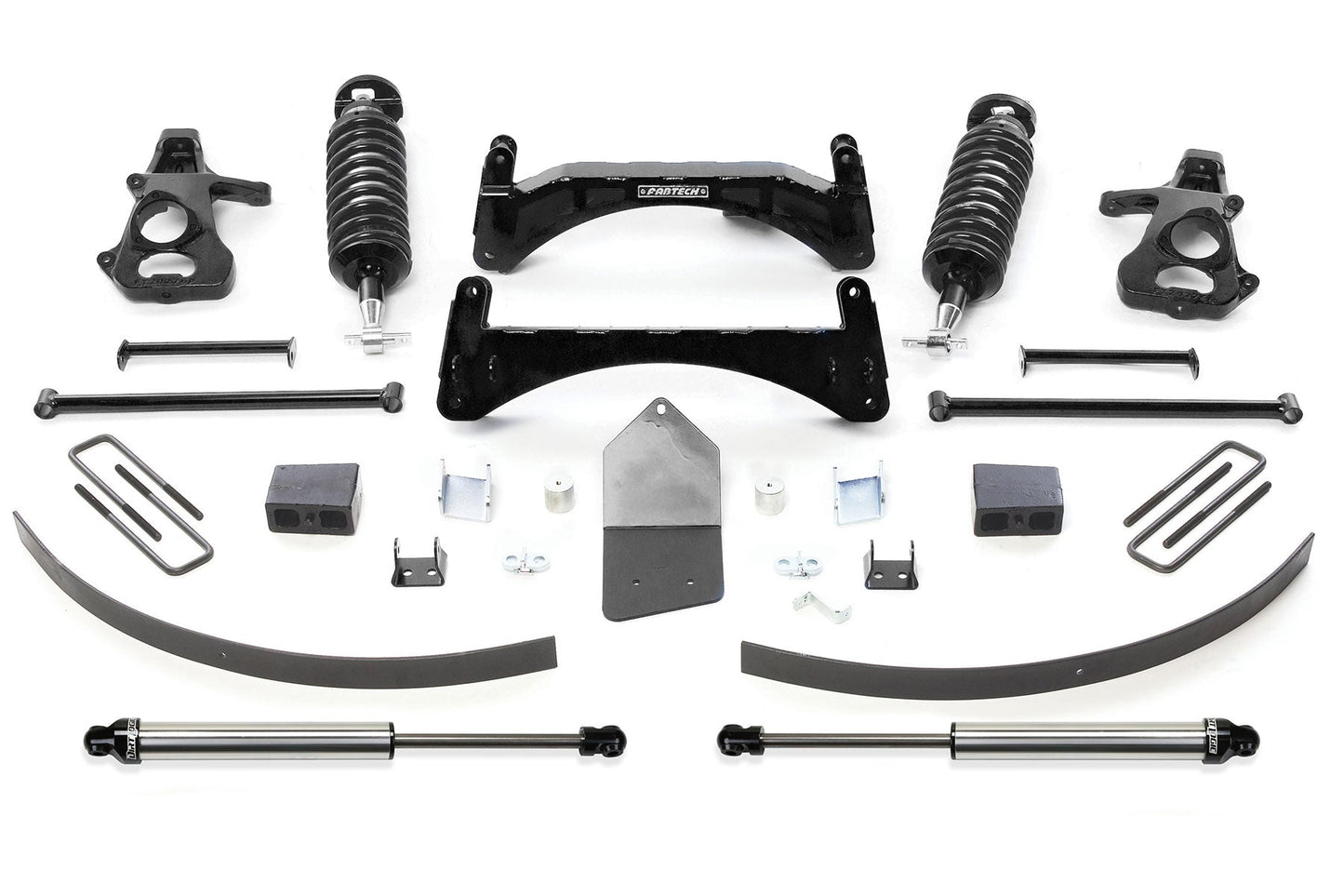 Fabtech 6" PERF SYS W/DLSS 4.0C/Os & RR DLSS 07-13 GM C1500 P/U W/O AUTORIDE 2WD