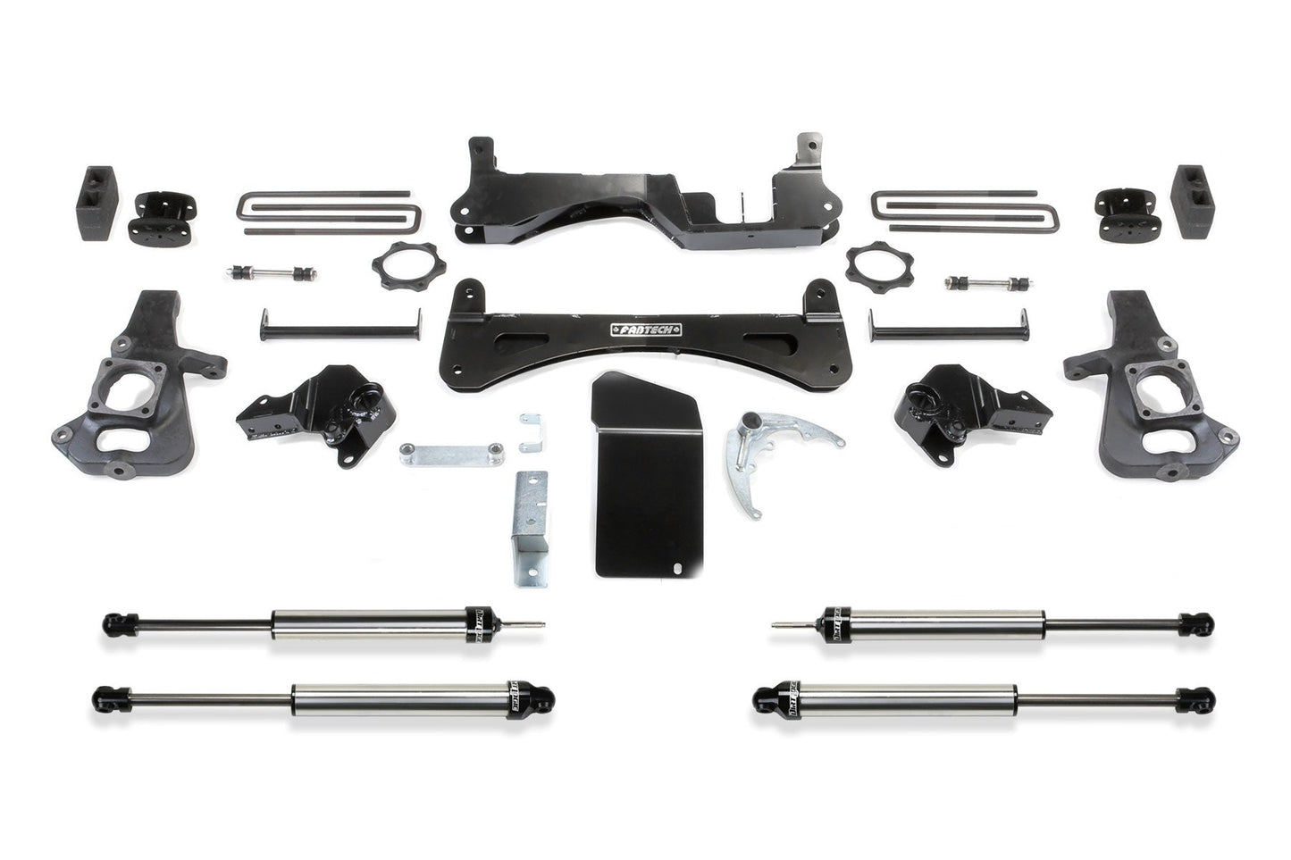 Fabtech 6" RTS SYS W/DLSS SHKS 01-10 GM C/K2500HD, C/K3500HD