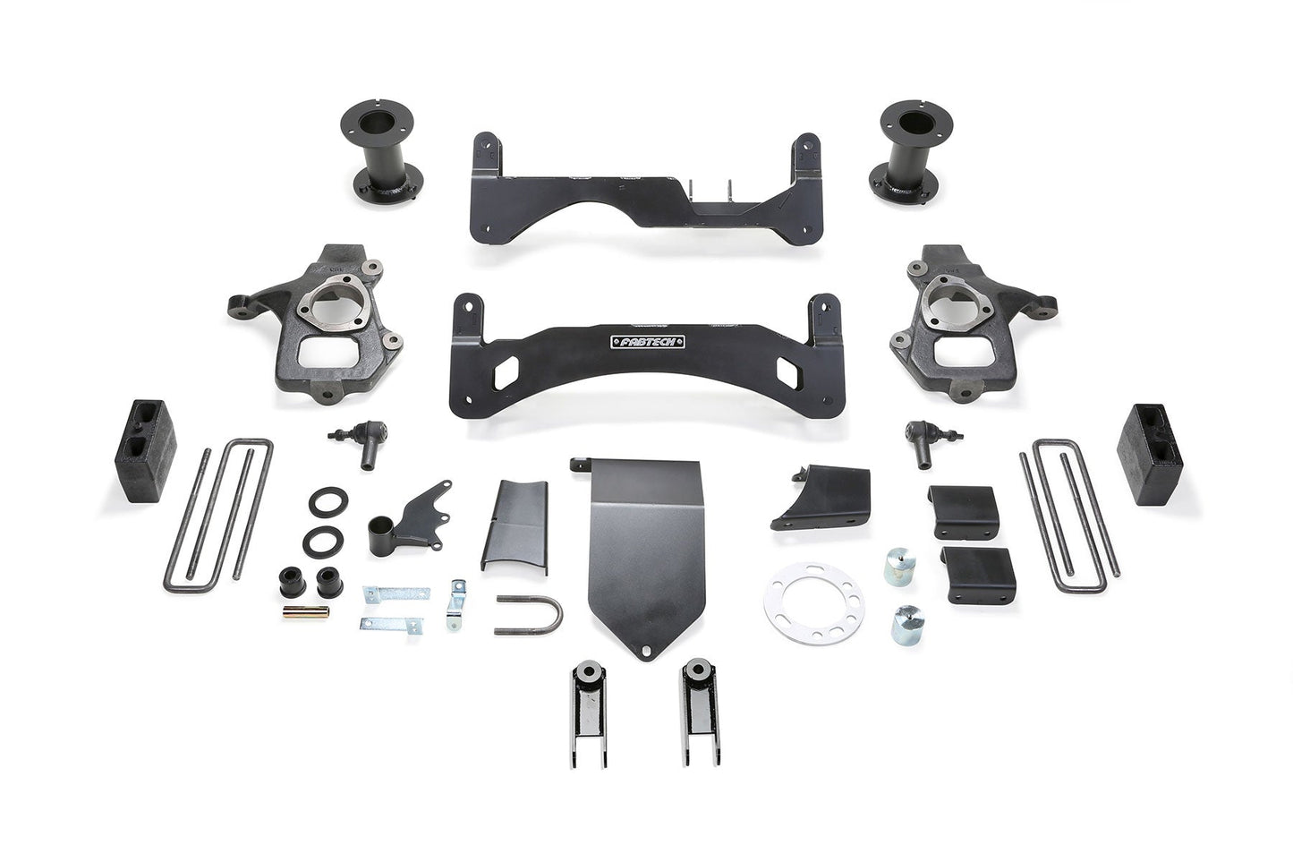 Fabtech 6" BASIC SYS G2 W/ MAGNERIDE 14-18 GM K1500 P/U DENALI W/ OE FORG STL UCA