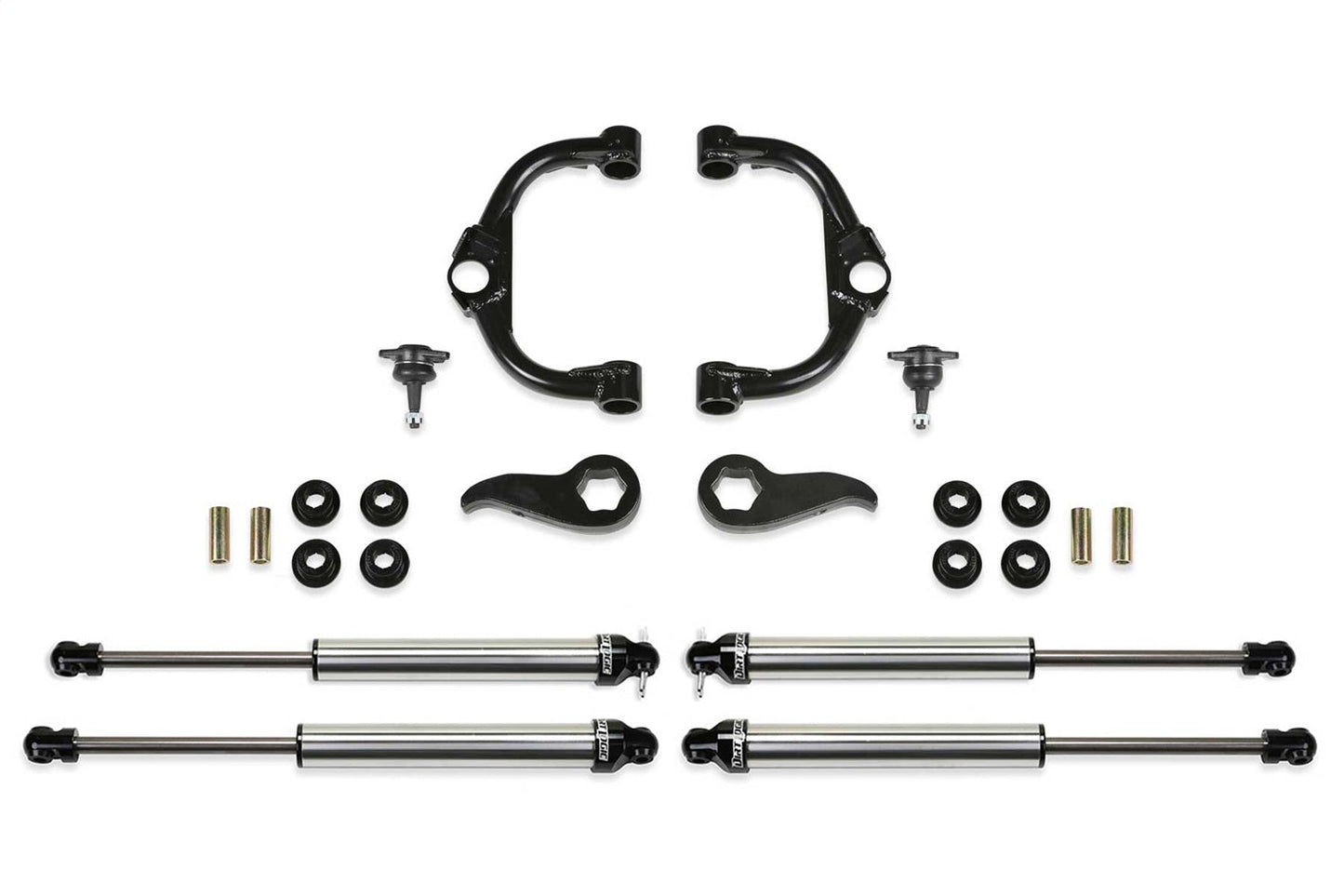 Fabtech K1157DL Uniball UCA Lift System w/Shocks