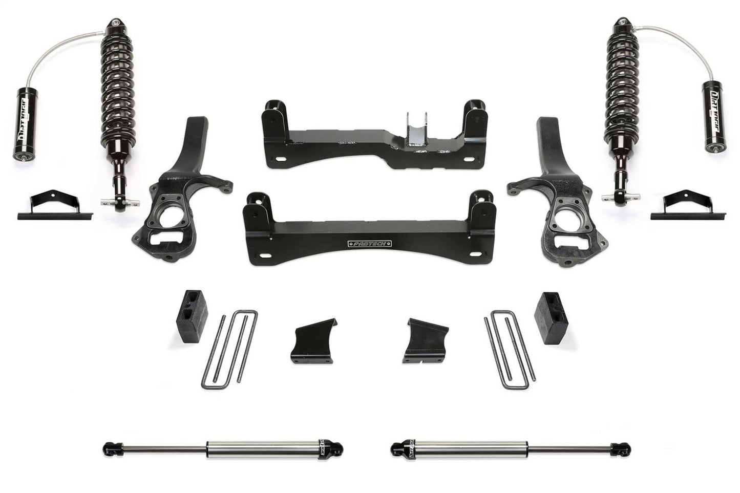 Fabtech K1198DL Performance Lift System w/Shocks