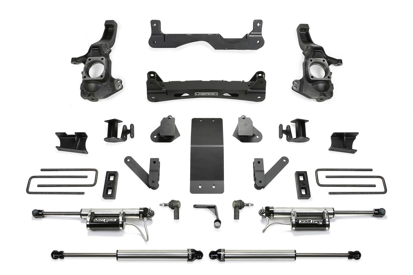 Fabtech K1201DL Performance Lift System w/Shocks