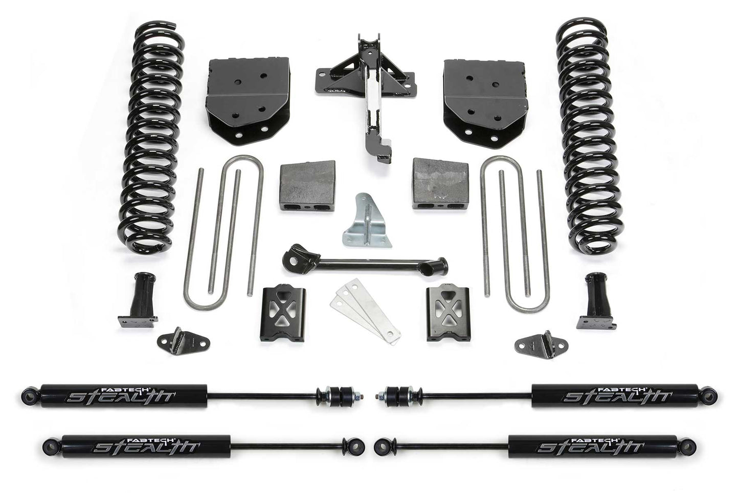 Fabtech 6" BASIC SYS W/STEALTH 05-07 FORD F250 4WD W/FACTORY OVERLOAD