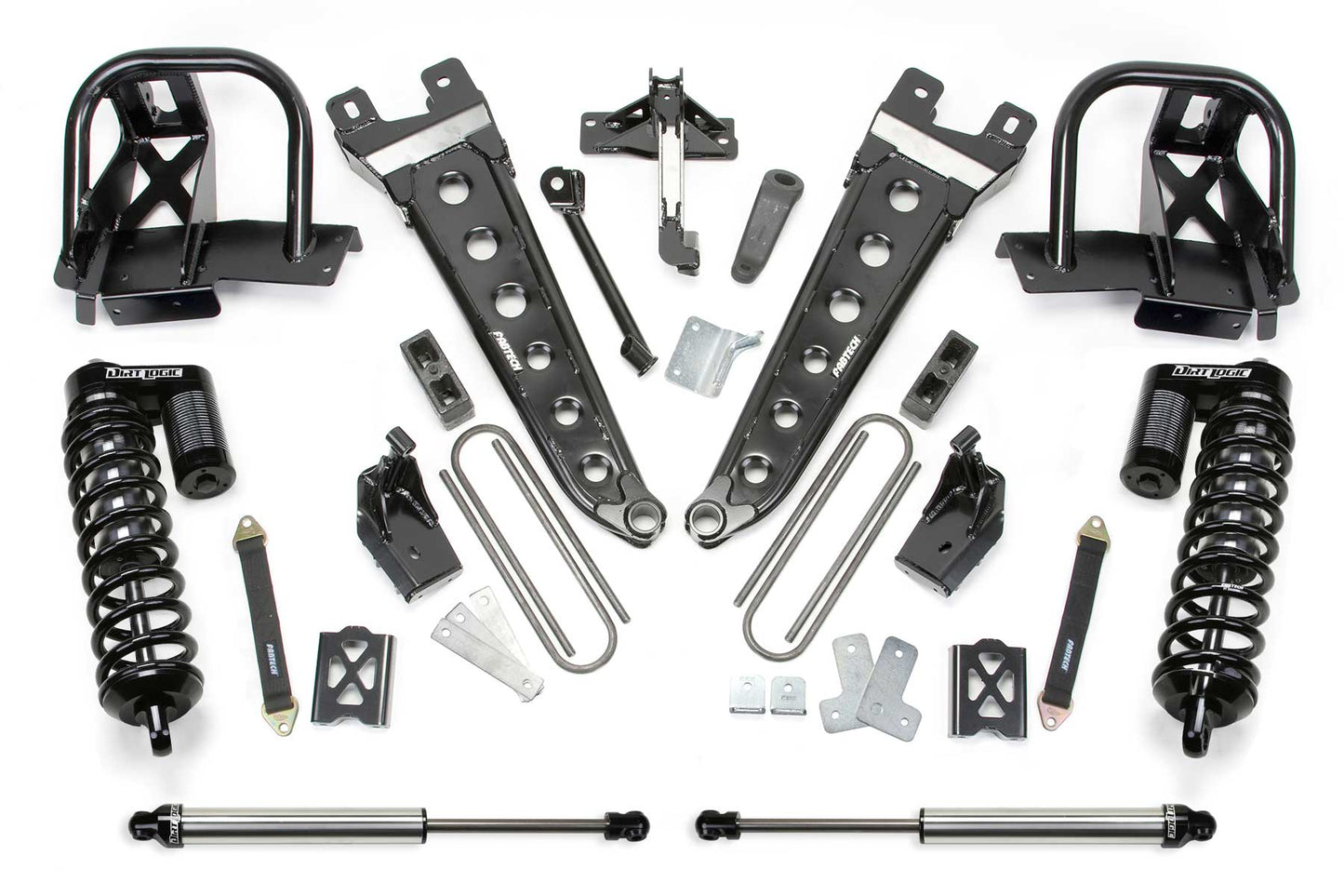 Fabtech 6" RAD ARM SYS W/DLSS 4.0 C/O& RR DLSS 2008-10 FORD F250 4WD
