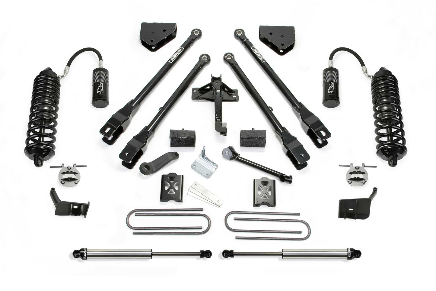 Fabtech 4" 4LINK SYS W/ 4.0 & 2.25 11-16 FORD F250/F350 4WD