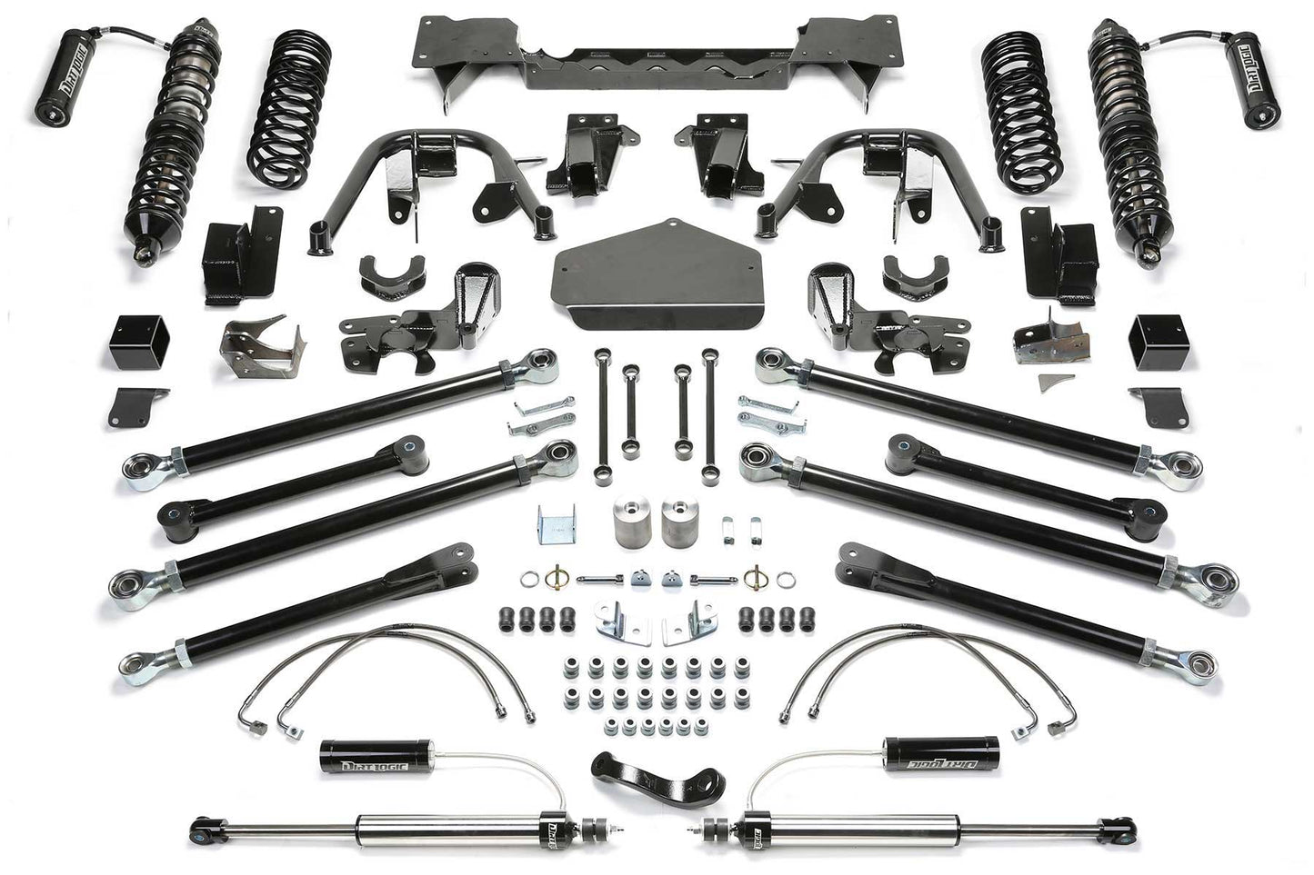 Fabtech 5" CRAWLER C/O W/ DLSS 2.5 C/O RESI AND RR DLSS RESI 2007-18 JEEP JK 2-DOOR