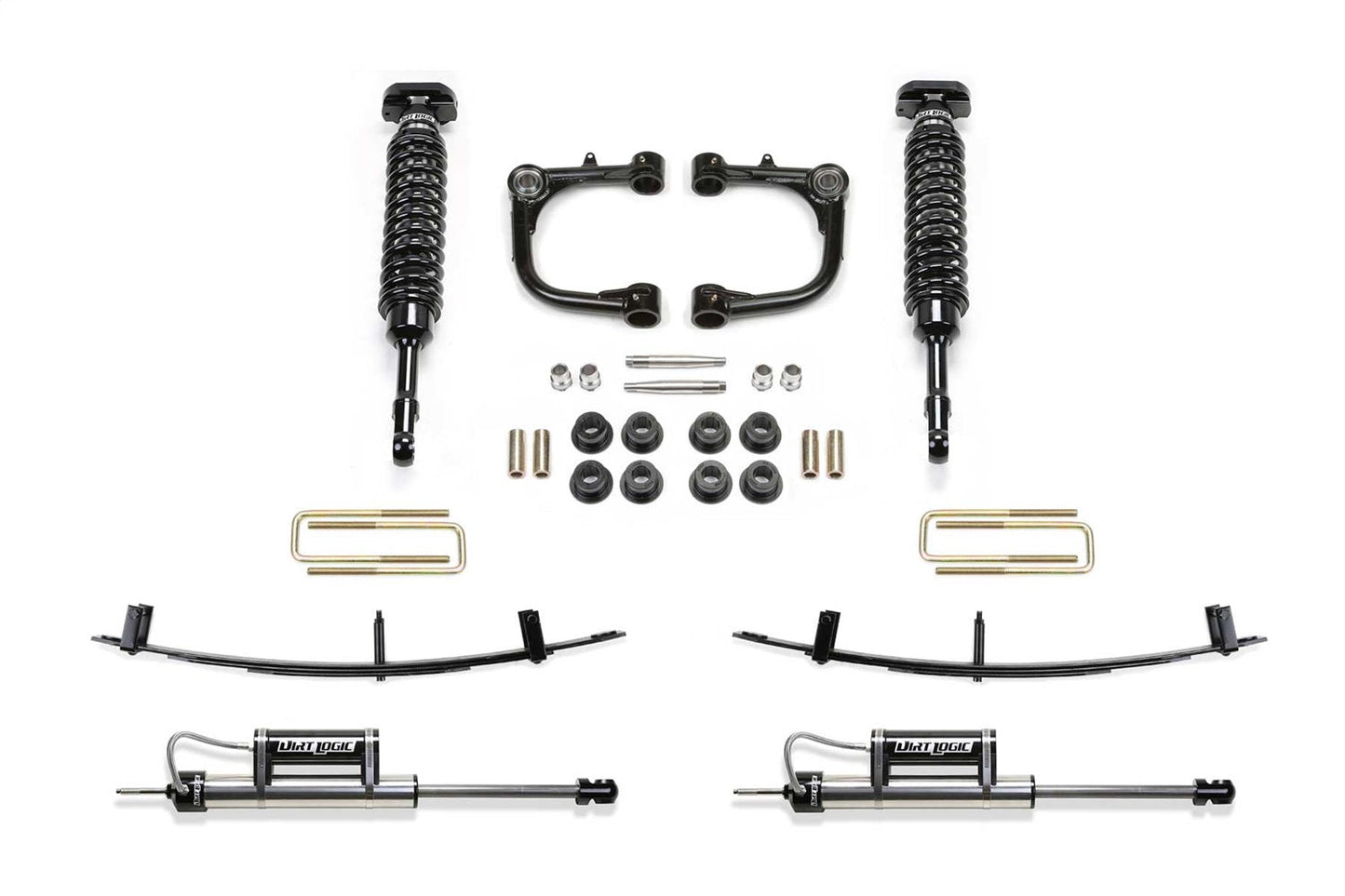 Fabtech K7064DL Uniball UCA Lift System w/Shocks
