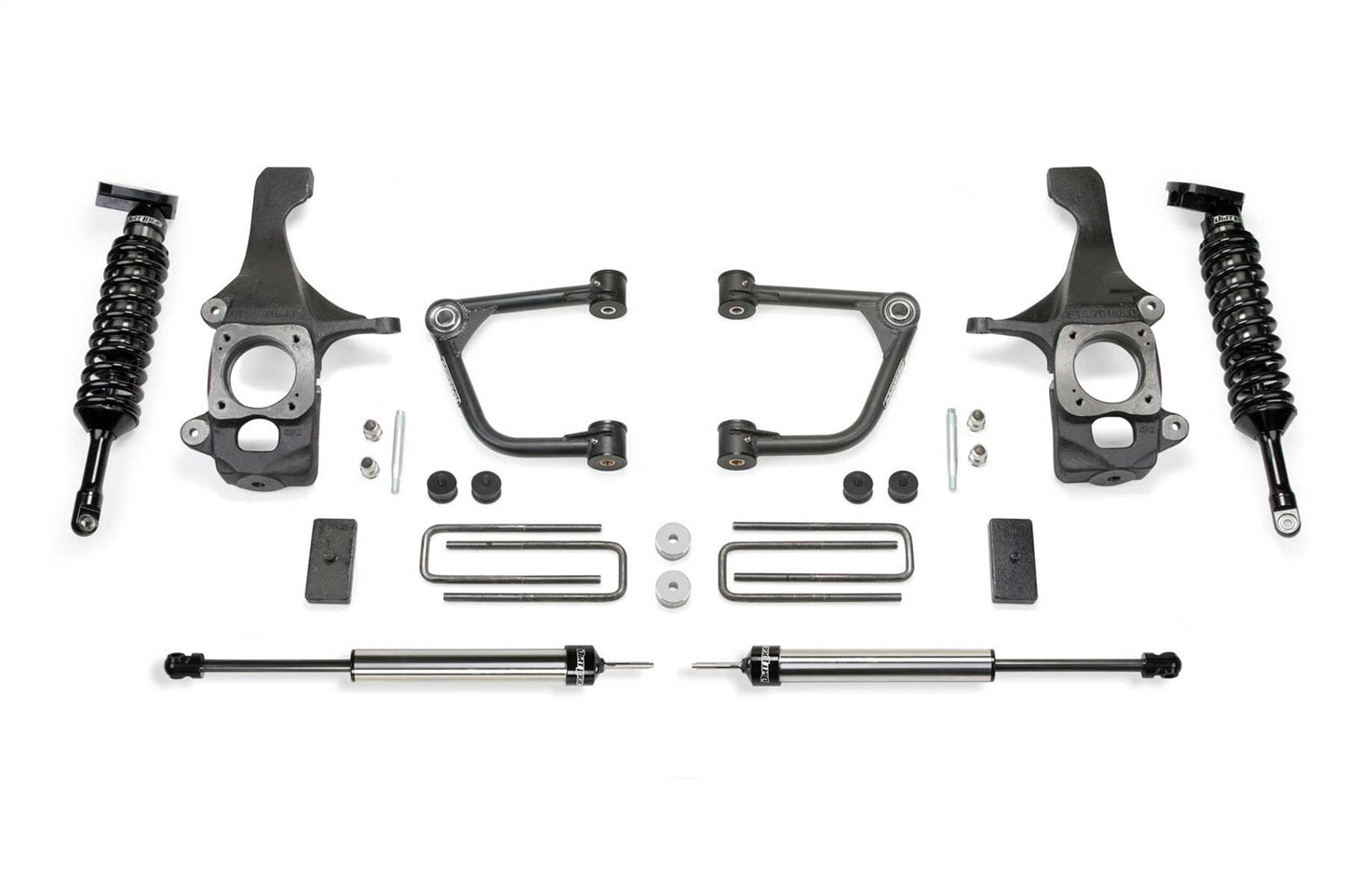 Fabtech K7075DL Uniball UCA Lift System w/Shocks
