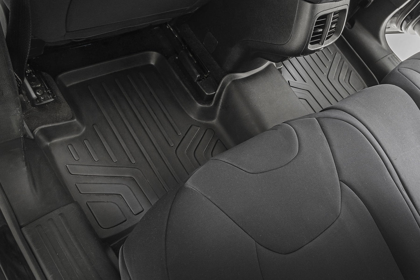 Rough Country M-61702 Floor Mats | FR & RR | Jeep Cherokee KL 2WD/4WD (2014-2023)