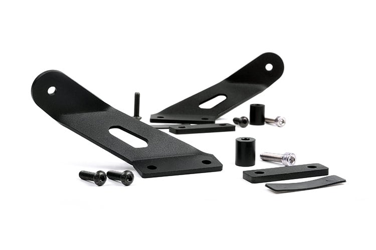 Rough Country 70533 LED Light Mount | Hood | 20" | Jeep Wrangler JK/Wrangler Unlimited (07-18)