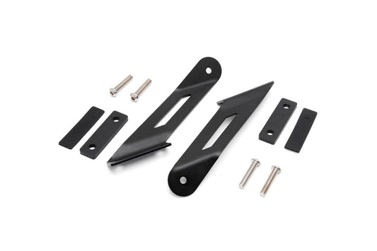 Rough Country 70533 LED Light Mount | Hood | 20" | Jeep Wrangler JK/Wrangler Unlimited (07-18)