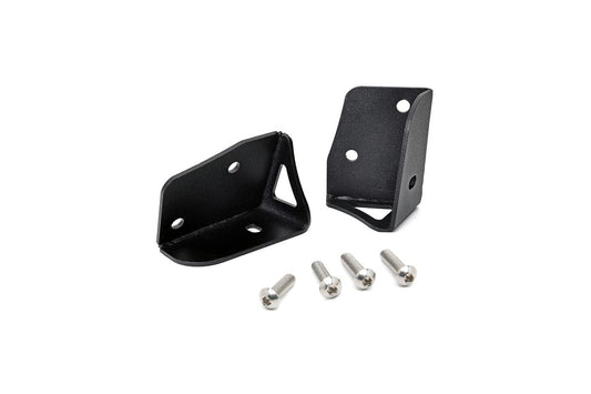 Rough Country 70044 LED Light Mount | Lower Windshield | Pod | Jeep Wrangler JK/Wrangler Unlimited (07-18)