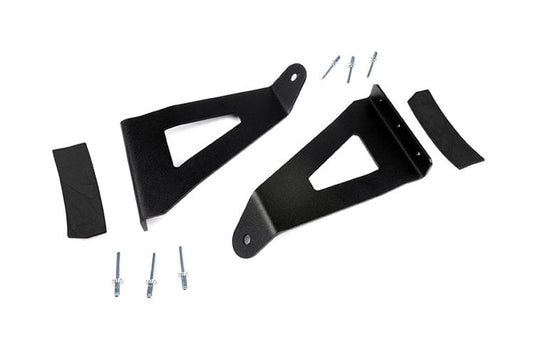Rough Country 70518 LED Light Mount | Upper Windshield | 54" Curved | Ford F-150 2WD/4WD (04-14)