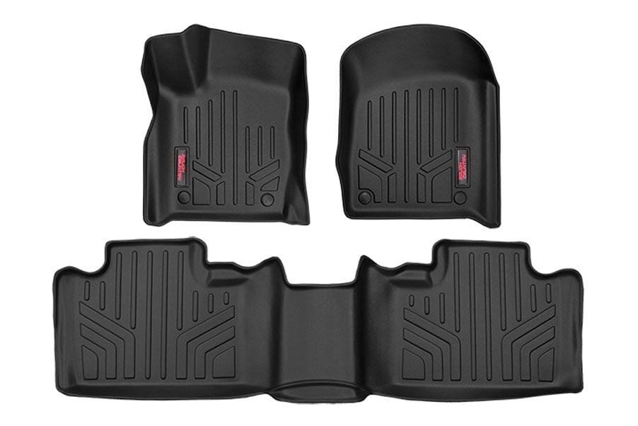 Rough Country M-60300 Floor Mats | Front and Rear | Jeep Grand Cherokee 2WD/4WD (2013-2020)