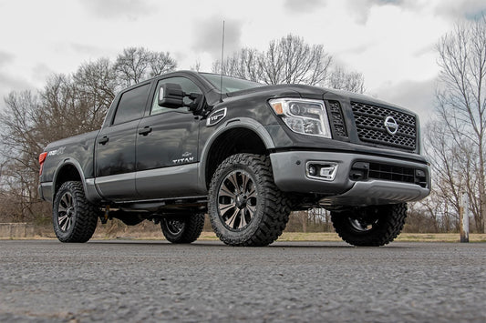 Rough Country 83430RED 3 Inch Lift Kit | N3 Shocks | Nissan Titan 2WD/4WD (2004-2024)