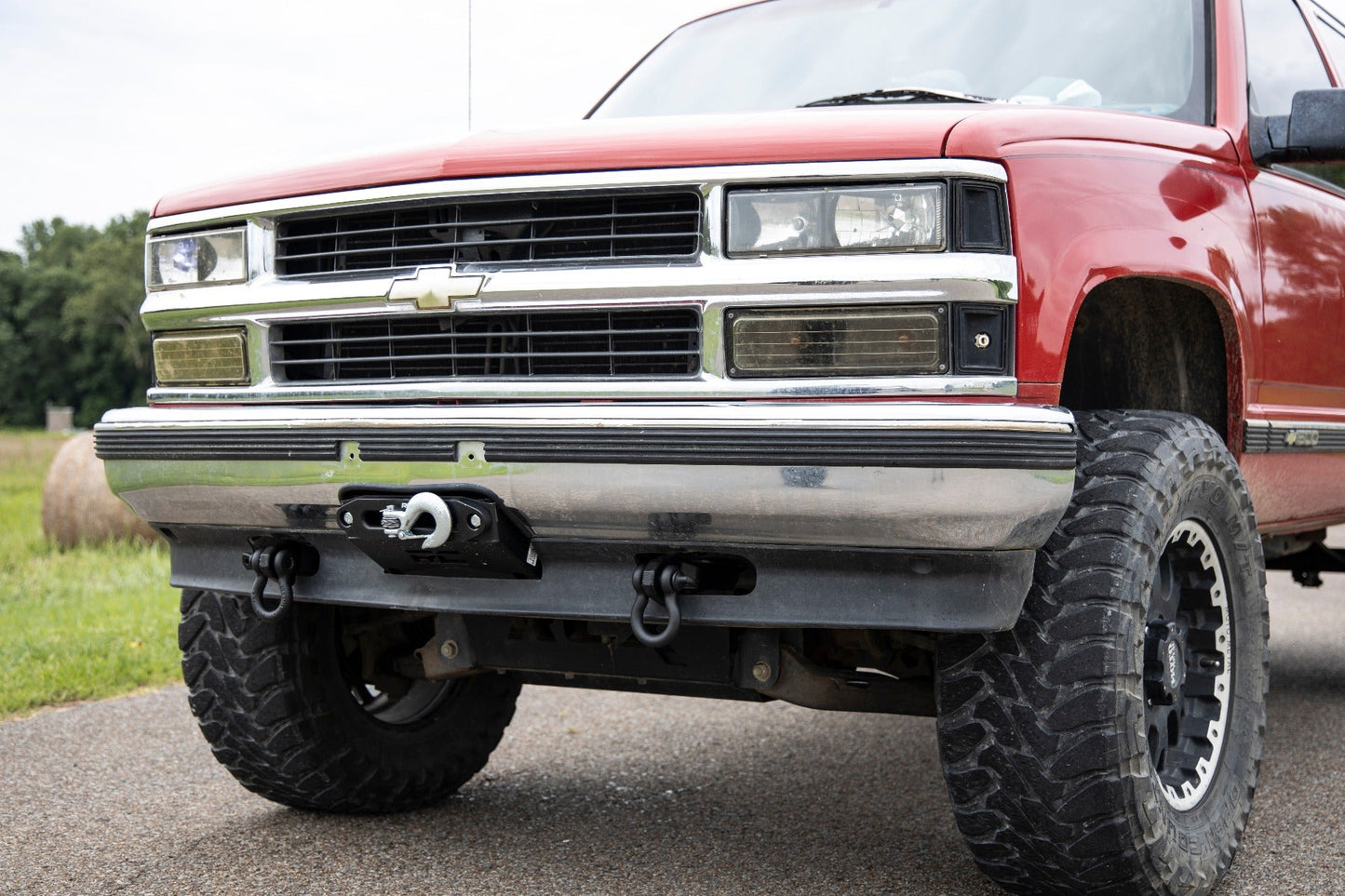Rough Country RS164 Tow Hook to Shackle Bracket | D-Ring Combo | Chevy C1500/K1500 Truck & SUV (88-99)