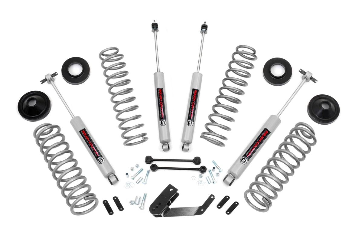 Rough Country PERF693 3.25 Inch Lift Kit | Jeep Wrangler JK 4WD (2007-2018)