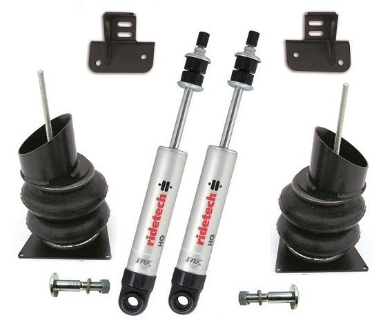 Ridetech 11011010 Front CoolRide kit for 1955-1957 Chevy. For use w/ stock lower arms.