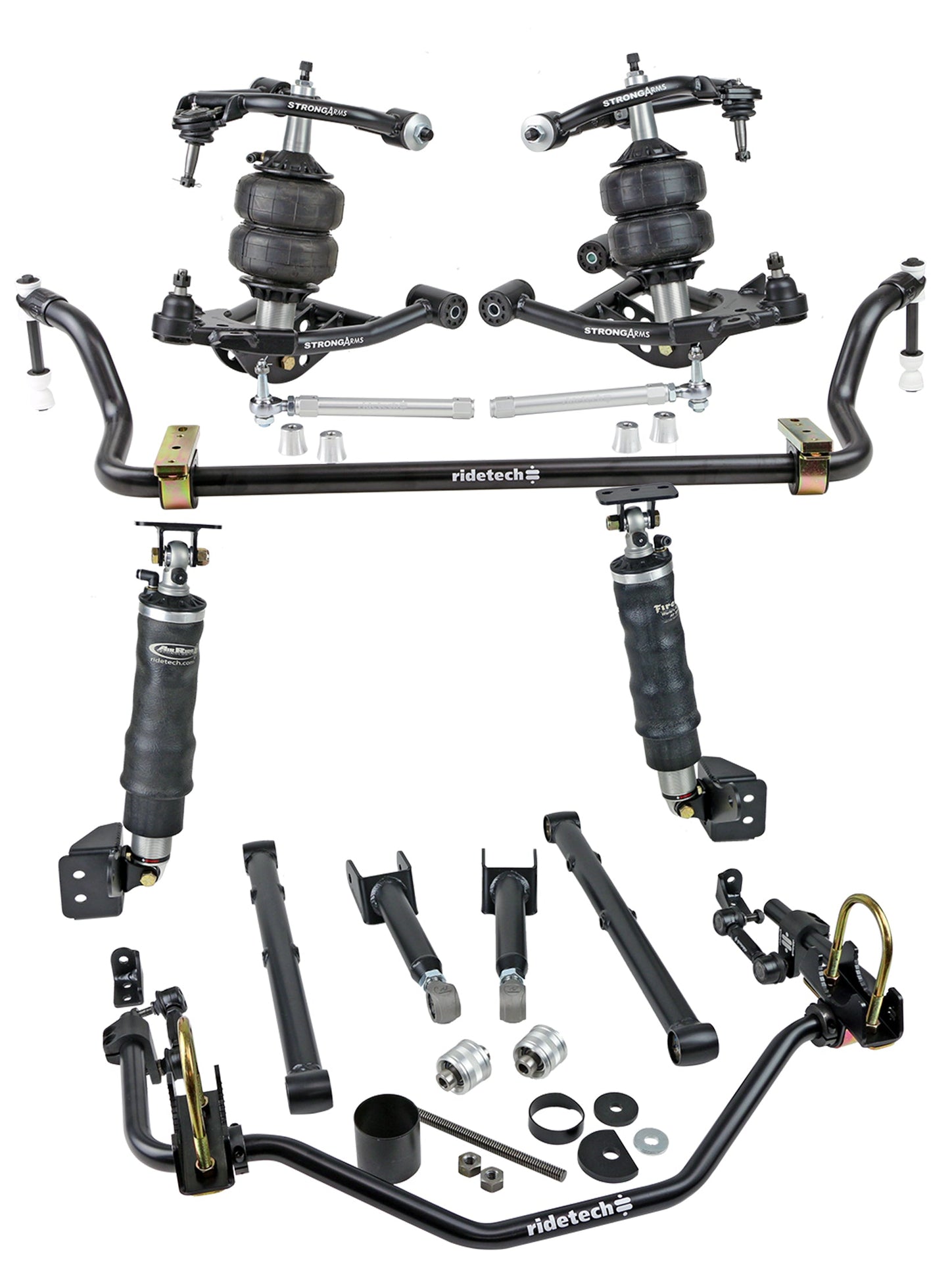 Ridetech 11320298 HQ Air Suspension System for 1978-1988 GM G-Body.