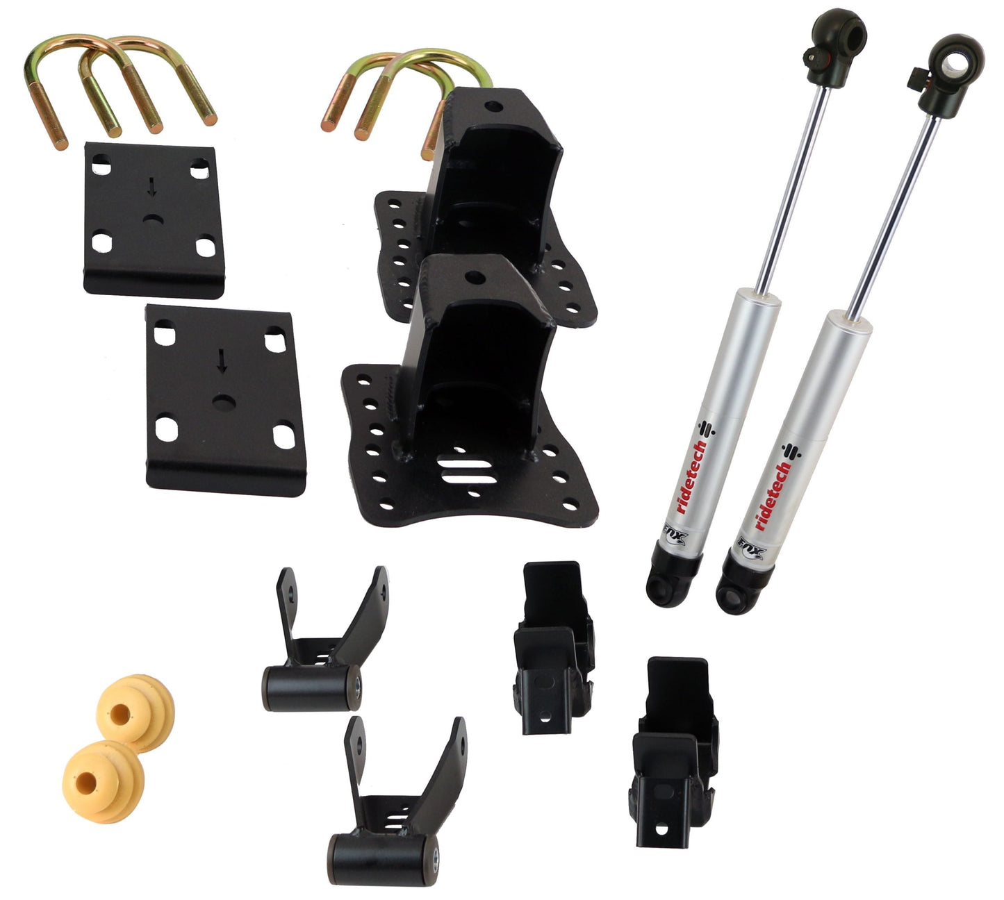 Ridetech 11709511 Rear 6" lowering kit for 2007-2018 Silverado 1500.