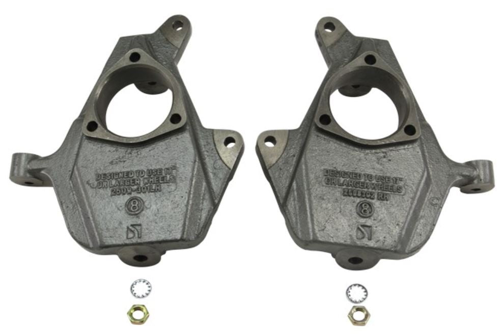 Ridetech 11389300 2" drop spindles for 1999-2006 Silverado / Sierra 1500 2WD (2007 Classic).